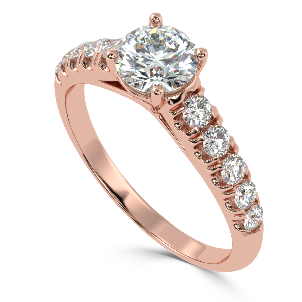 Buy 1.25Ct G VS1 Natural Diamond Ring | SolitaireKart